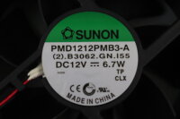 Sunon PMD1212PMB3-A DC12V 6.7W Lüfter 119x119x25mm...