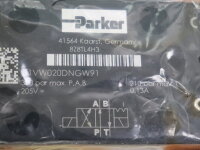 Parker D1VW020DNGW91 Wegeventil 205V mit Stecker...