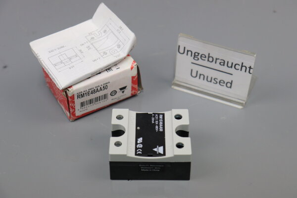 Carlo Gavazzi RM1E48AA50 Halbleiterrlais 480V 50A 4-20mA Unused OVP