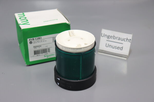 Schneider XVBC2B3 XVBC2B3DB LED Signalelement green 24V 014426 Unused OVP
