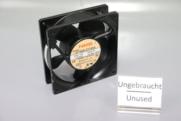 NMB Axiall&uuml;fter 4715MS-23T-B5A 230VAC 15/14W 50/60Hz 1Phase 120/120/38 mm Unused