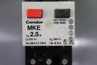 Condor MKE VDE0660 1.6-2.5A 380-500V  Motor Starter Unused