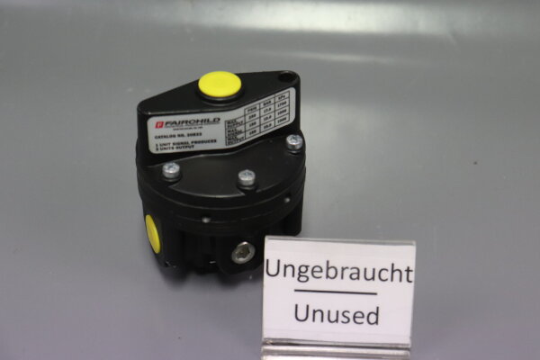 Fairchild 20832 pneumatische Pr&auml;zisionsverst&auml;rker 0904 17bar Unused