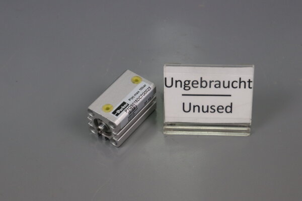 Parker Pneumatik Zylinder P1QS016DC7G0025 10 Bar Unused