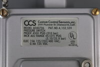 CCS 604G706 Pressure Switch 4500psig 310bar Unused OVP