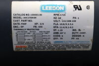 Leeson A4C17DH4H Strahlpumpenmotor 1725rpm 115/208-230V...