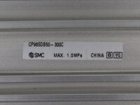 SMC CP96SDB50-300C Pneumatik Zylinder 1MPa mit Guide Unit GUM(F)50-300 Unused
