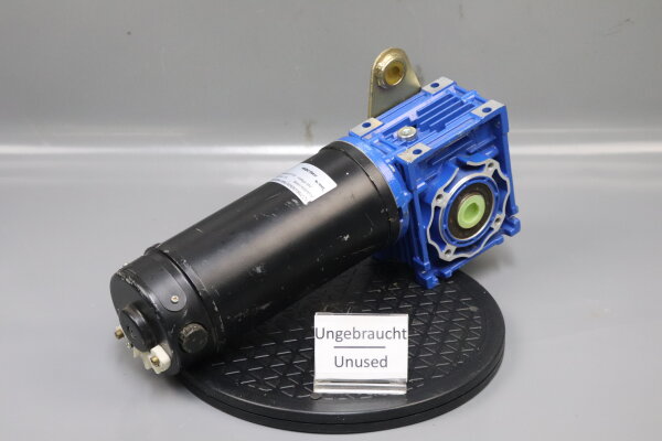 MICROMOTORCO 80ZYT91 PMDC Schneckengetriebemotor JMRV040/63B14  Unused
