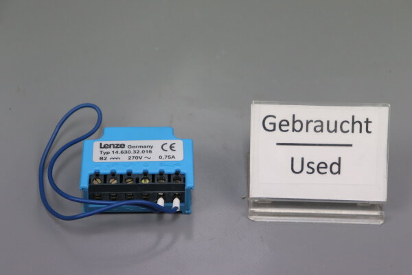 Lenze Br&uuml;ckengleichrichter B2 270V 0,75A 14.630.32.016 Used