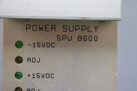 NORCONTROL AUTOMATION SPU-8600 Power Supply PPT4000 Used
