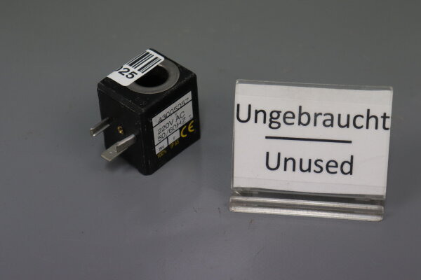 ASCO Joucomatic 43005057 Stecker/Spule 220VAC 50/60Hz 8W Unused
