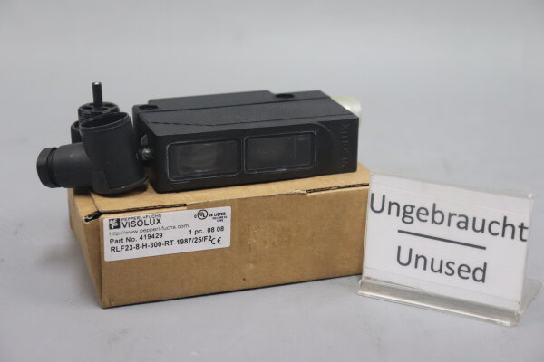 Visolux RLF23-8-H-300-RT-1987/25/F2 Reflexions-Lichttaster 419429 Unused OVP