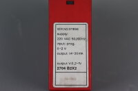 PR electronics 2704 B2X2 Isolation Amplifier 220VAC 50/60Hz Used