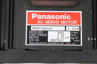 Panasonic MDM102A4C AC Servomotor 3000U/min 1kW 3.19Nm...