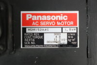 Panasonic MDM152A4C AC Servomotor 3000U/min 1.5kW 4.8Nm Used