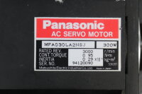 Panasonic MFA030LA2NSJ AC Servomotor 3000U/min 300W...