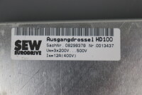 SEW Eurodrive MC07B0008-5A3-4-00 Frequenzumrichter + Ausgangsdrossel HD100 Used