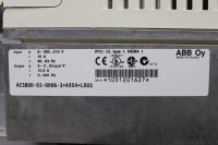 ABB ACS800-01-0006-3+K454+L503 Inverter + Control Panel...