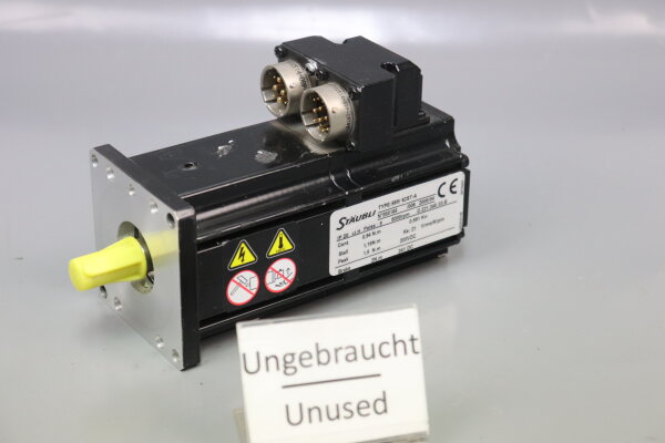 ST&Auml;UBLI SMV 62ST-A Servomotor 6000 r/pm 0,591KW 0,94-1,5Nm + Bremse 24V Unused