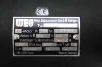 WEG EPA 233 Getriebemotor 3000U/min 180V i=5:1 350W Used