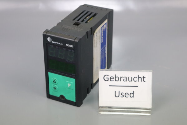 GEFRAN 1000N-2R-2 Temperaturregler M.8 95075635 Used