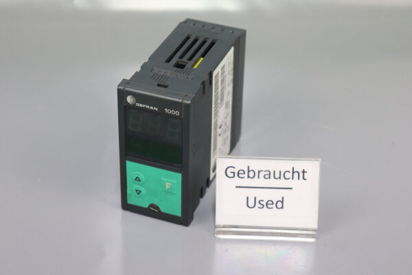 GEFRAN 1000.R0.2R.0.1.000 Temperaturregler J1.1.C.0/80.RD.RI.AD.12 Used