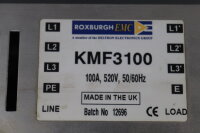 Roxburgh EMC Deltron KMF3100 Netzfilter 520V 100A 50/60Hz...