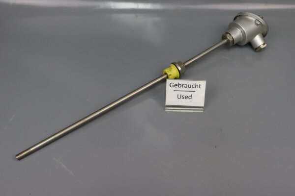 JUMO Typ B PT100 d1 Thermoelement 4613100552 420mm Used