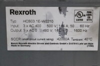 Rexroth Frequenzumrichter HCS03.1E-W0210-A-05-NNBV R911308415 FD: 12W06 Used