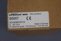 IFM SI5007 Durchflusssensor SID10ADBFPKG/US 19-36VDC 250mA Unused OVP