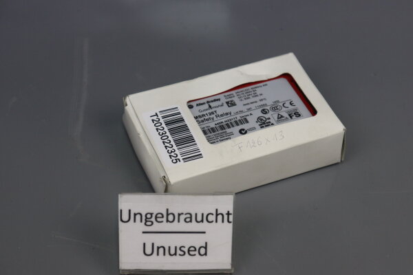 Allen-Bradley MSR126T Sicherheitsrelais 440R-N23117 24VAC/DC 6A Unused OVP