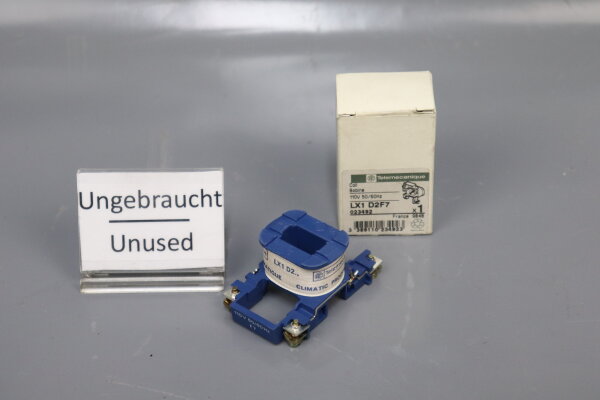 Telemecanique LX1 D2F7 Magnetspulen Coil Bobine110V 50/60Hz 023492 Unused OVP
