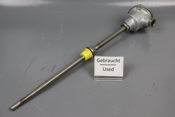 JUMO Typ B PT100 d1 Thermoelement 4613120548 345mm Used