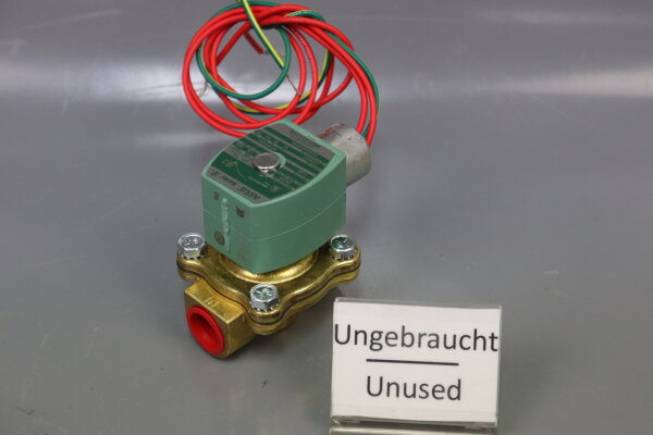 ASCO X8210G00215461 Wegeventil 258120 1/2 5-135psi 6.1/8.1W50/60Hz Unused
