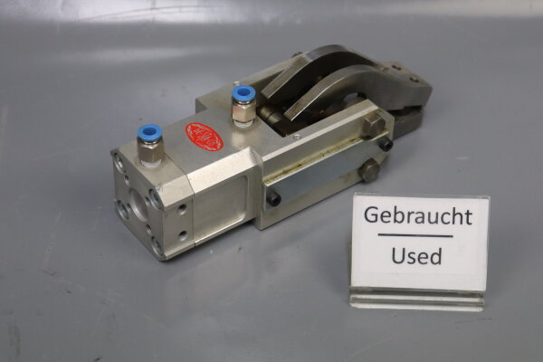DESTACO 84A32-20400 pneumatischer Kurvenklemmgreifer 8bar Used