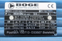 BOGE FCP100L-4 Dreiphasiger Elektromotor 50/60Hz...