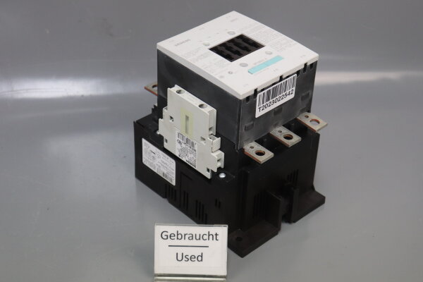 Siemens SIRIUS 3RT1055-6AP36 Leistungssch&uuml;tz 50/60Hz 400V 75KW  150A Used