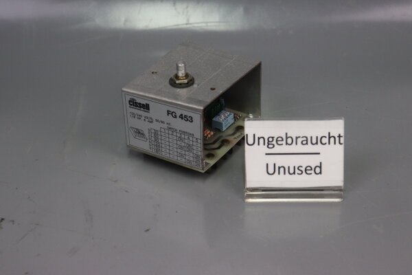 CISSELL FG 453 Dampfluft-Timer SMC 2-0 120/240V 50/60Hz Unused