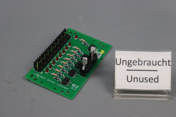 Chicago Dryer 1611-750 LED Indicator Board 1611750 Unused
