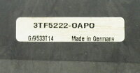 Siemens 3TF52 22-0AP0 3TF5222-0AP0 Leistungs-Sch&uuml;tz used