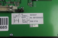 BOGE 681005503 Control Display Modul Basic S03037 SW.:P16...