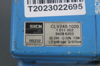 SICK CLV240-1020 Code Laserscanner 1011252 24VDC 7,5W...