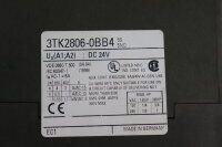 SIEMENS 3TK2806-0BB4 Sicherheitskombination 24VDC 6A 230-400VAC Used
