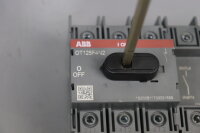 ABB OT125F4N2 Lasttrennschalter 1S200B11703201659 240-600VAC Used