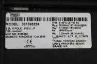 Control Techniques 142U4C150XAAEA165240-SRBU Motor Vemag 081395223 used