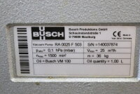 Busch Vakuumpumpe R5 RA 0025 F 503 25m3/h 1500 u/min Used
