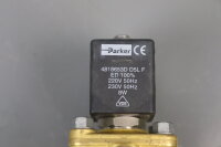 Parker 221G26-481653D D5L F Magnetventil 220-230V 50760Hz 8W 16bar 15mm Unused