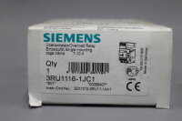 Siemens 3RU1116-1JC1 E-Stand:01 &Uuml;berlastrelais ungebraucht/OVP