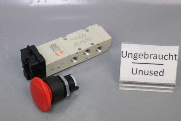 Metal Work 7010001900 Wegeventil 10bar+Knopf Unused