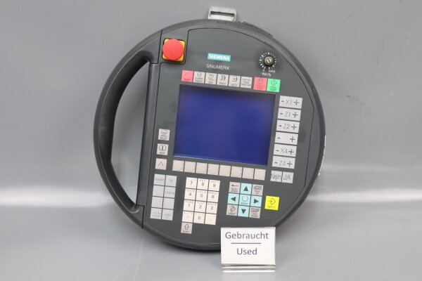 Siemens SINUMERIK HT6 6FC5403-0AA10-0AA1 Handheld Terminal version A Used Tested